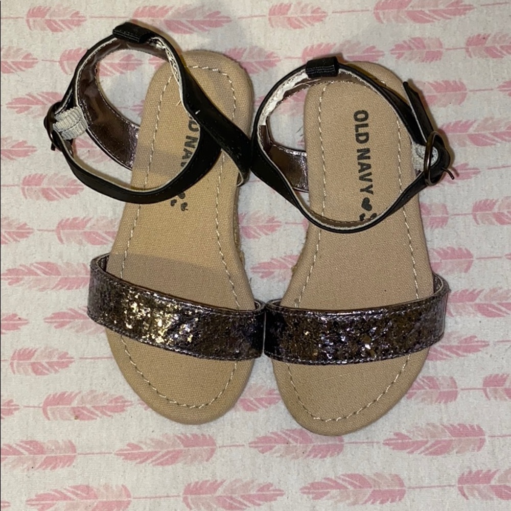 Old navy glitter sandals